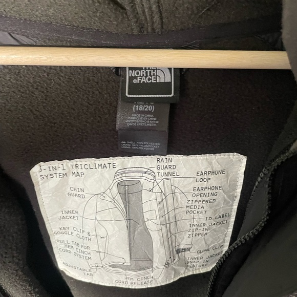 Northface Winter Jacket 3-1 Triclimate - Picture 5 of 5